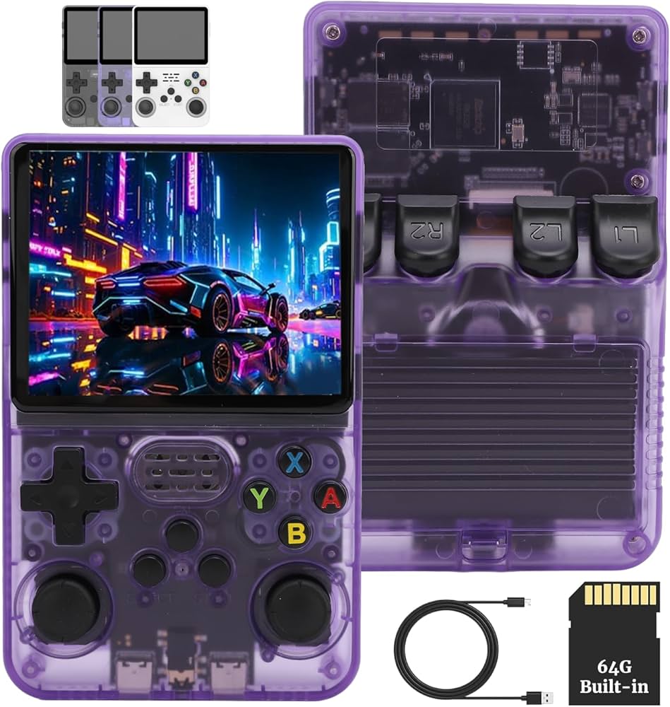 R36S Retro Handheld Game Console 3.5"