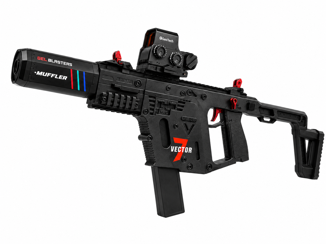 Kriss Vector Gel Blaster with Muffler – كريس فيكتور جيل بلاستر بالمفلر